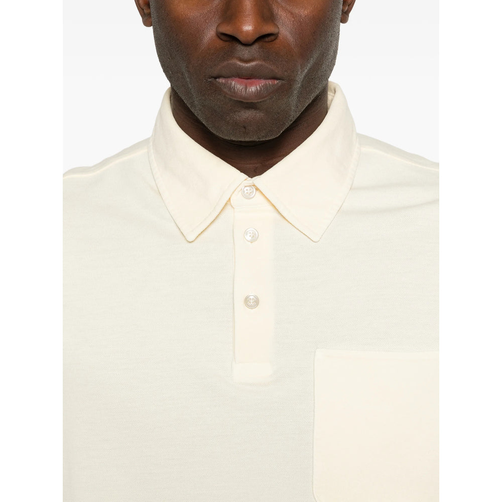 Moncler Yellow Polo Shirts Men MONCLER