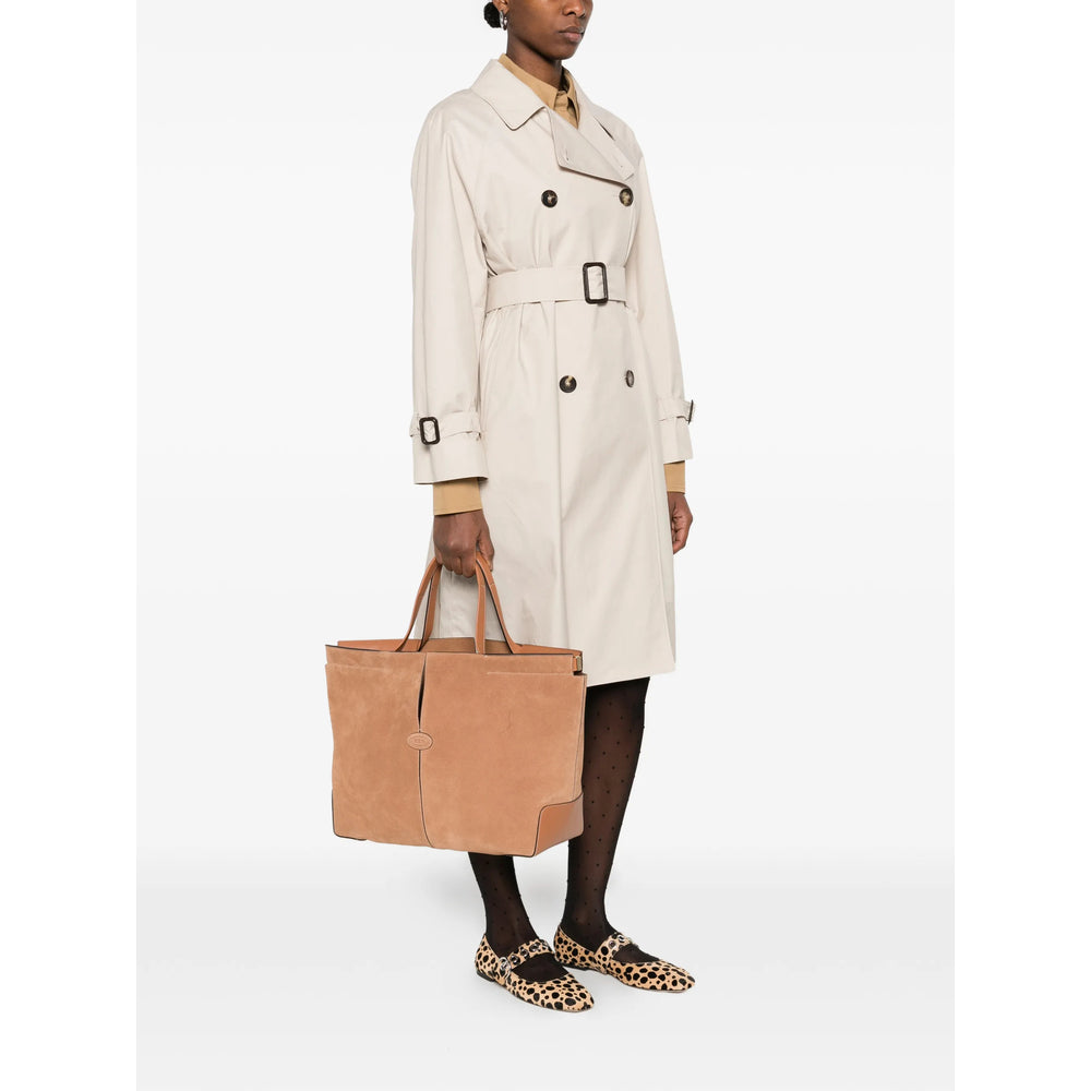 Tod's Brown Tote Bags Women TOD'S