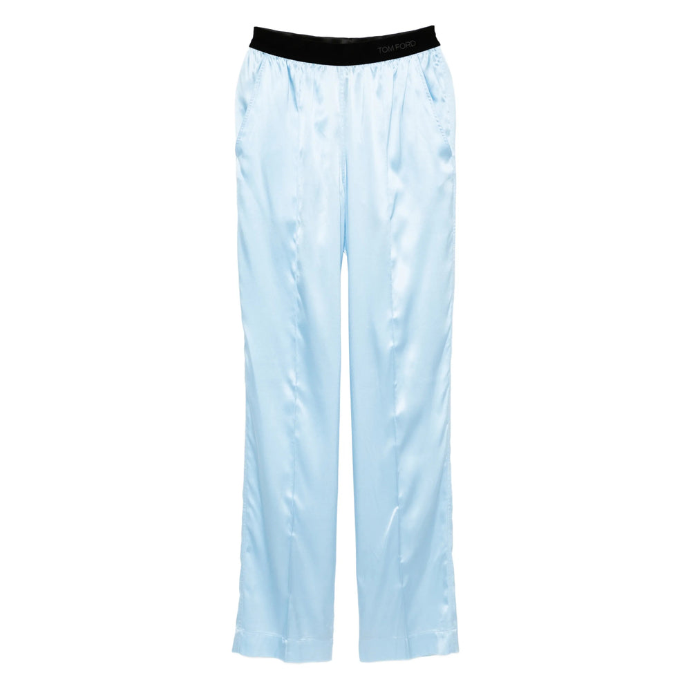 Tom Ford Blue Trousers - Straight Trousers Women TOM FORD