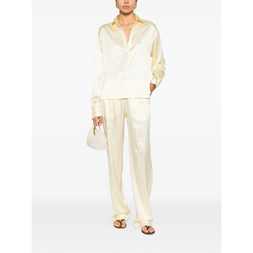 Tom Ford Yellow Trousers - Straight Trousers Women TOM FORD