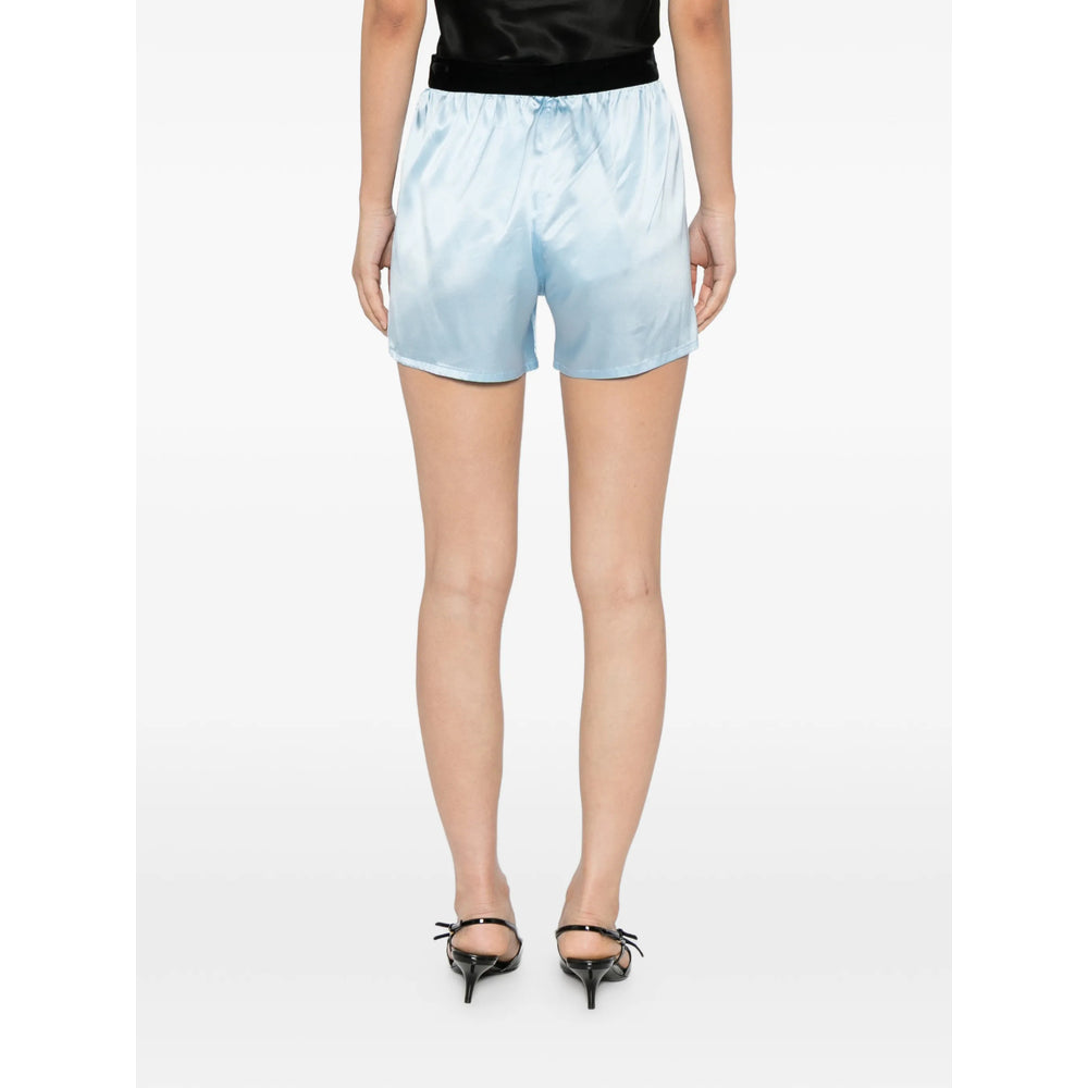 Tom Ford Blue Shorts - Mini Shorts Women TOM FORD