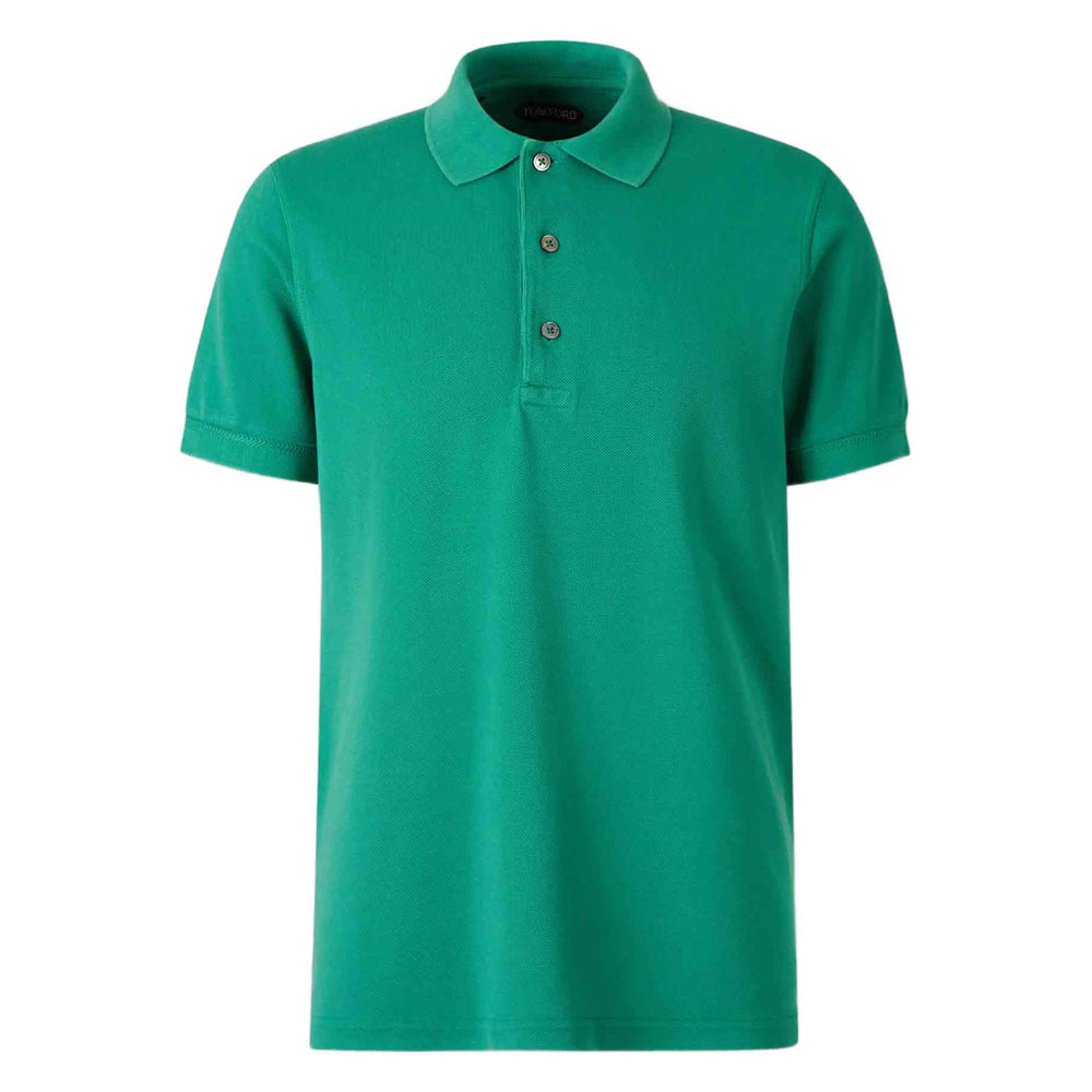 Tom Ford Men Green Polo Shirt TOM FORD
