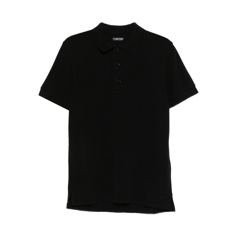 Tom Ford Black Polo Shirts Men TOM FORD