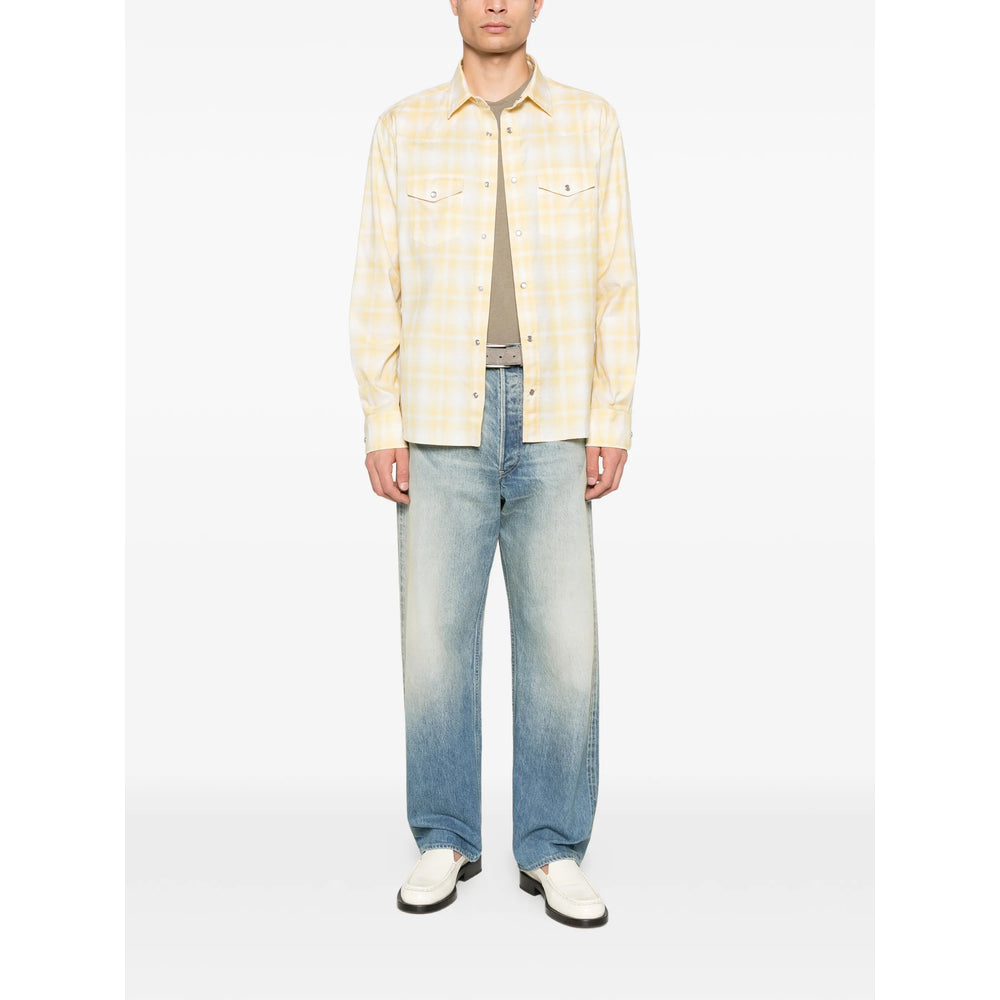 Tom Ford Yellow Shirts Men TOM FORD
