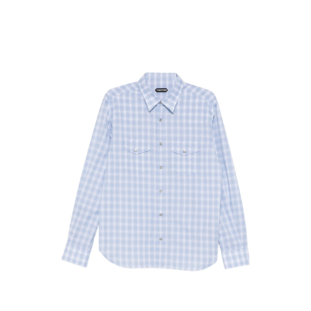 Tom Ford Blue Shirts Men TOM FORD