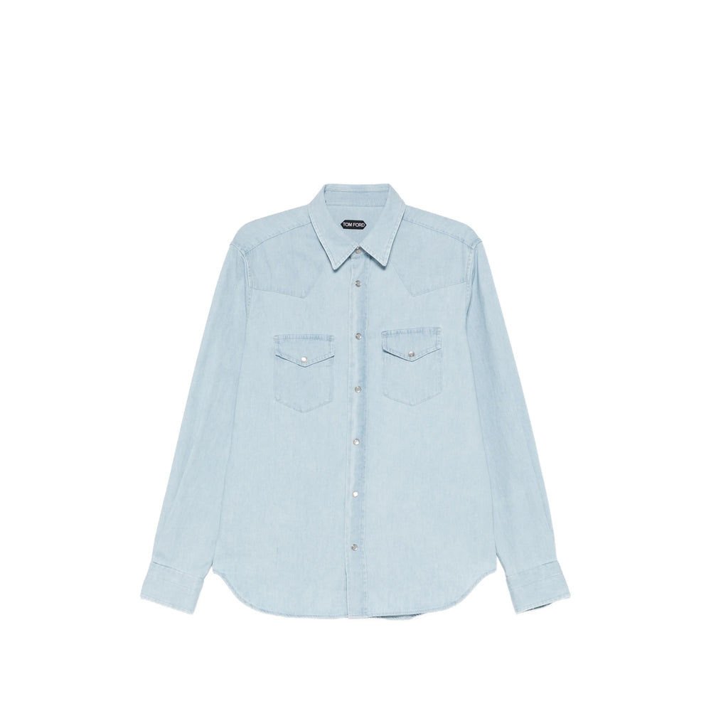Tom Ford Blue Shirts Men TOM FORD