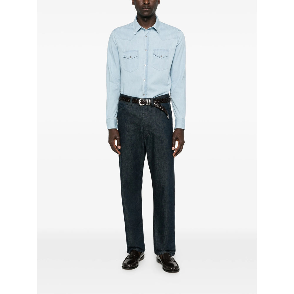 Tom Ford Blue Shirts Men TOM FORD