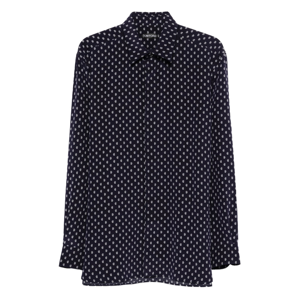 Tom Ford Blue Shirts Men TOM FORD