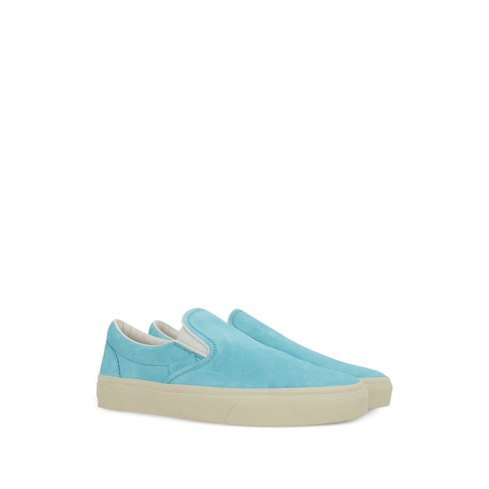 Tom Ford Blue Trainers - Slip-Ons Men TOM FORD