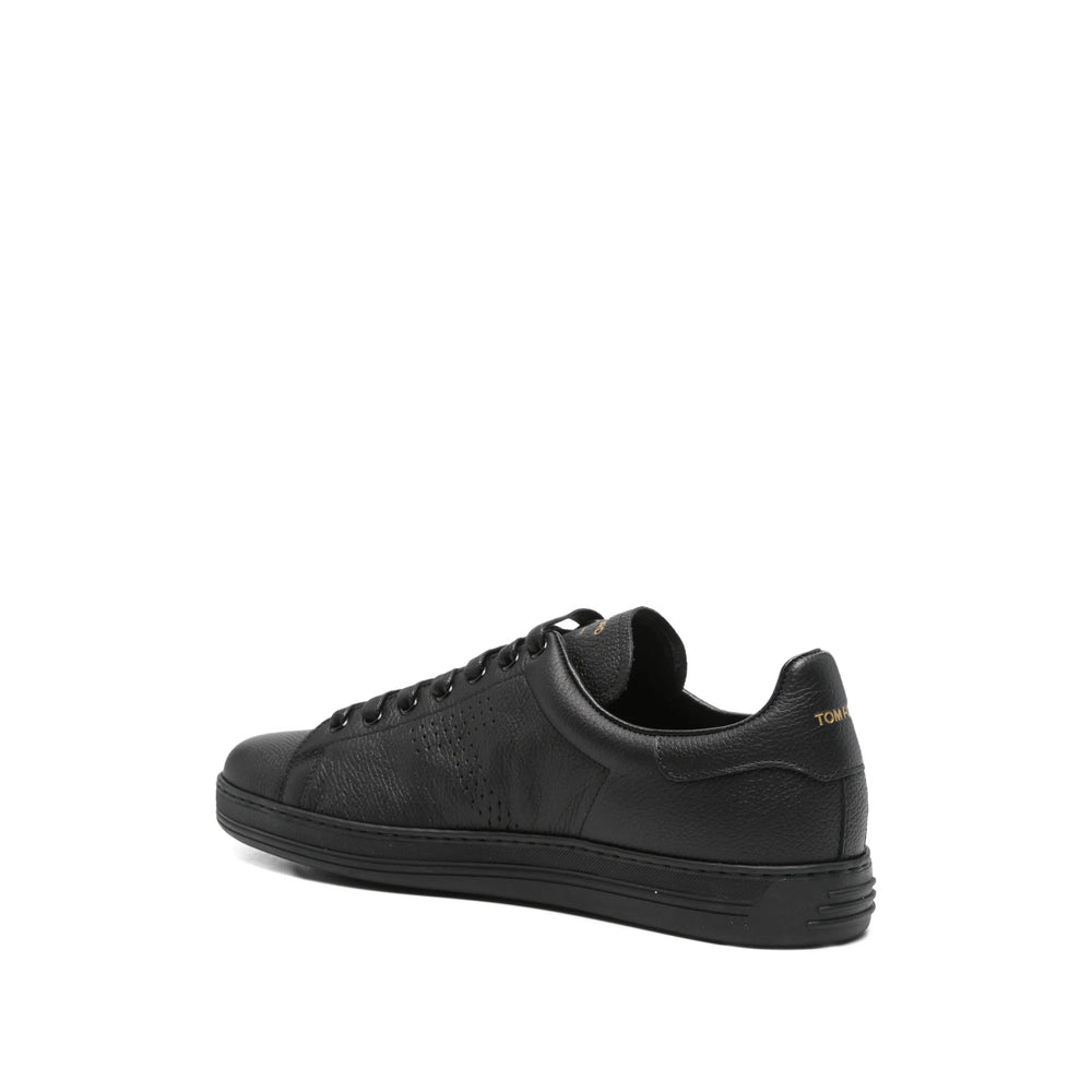 Tom Ford Black Trainers - Low-Tops Men TOM FORD