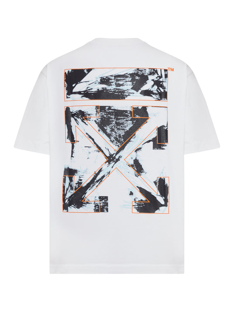 Off-White Men Paint Arrow Skate Short Sleeve T-Shirt OFF-WHITE