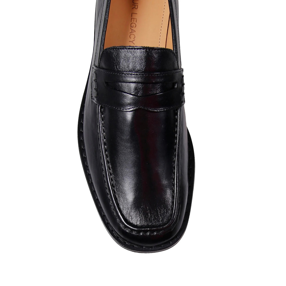 Our Legacy Black Loafers Men OUR LEGACY