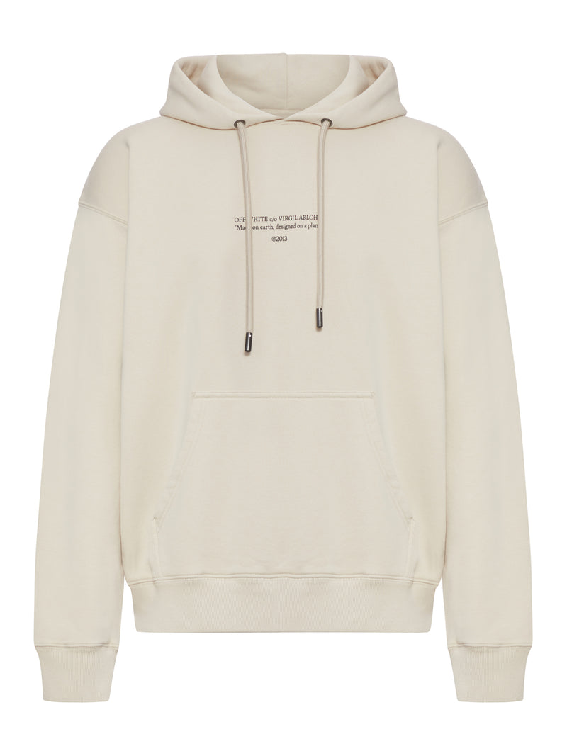 Off-White Men Statement Skate Hoodie OFF-WHITE