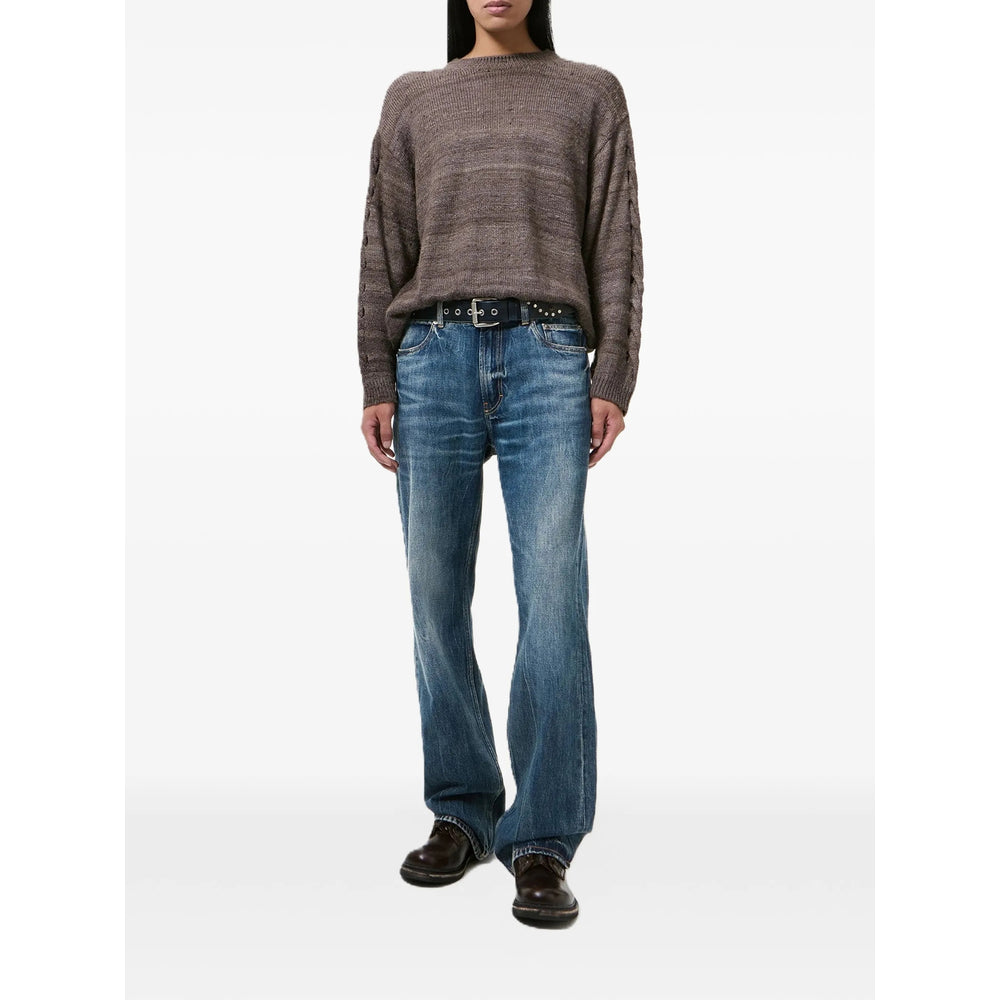 Our Legacy Blue Trousers - Wide-Leg Trousers Men OUR LEGACY