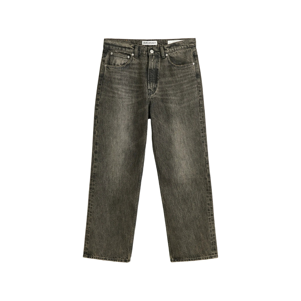 Our Legacy Grey Denim - Regular & Straight-Leg Jeans Men OUR LEGACY