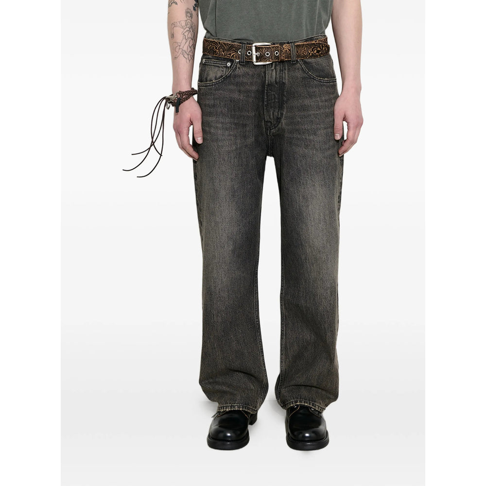 Our Legacy Grey Denim - Regular & Straight-Leg Jeans Men OUR LEGACY