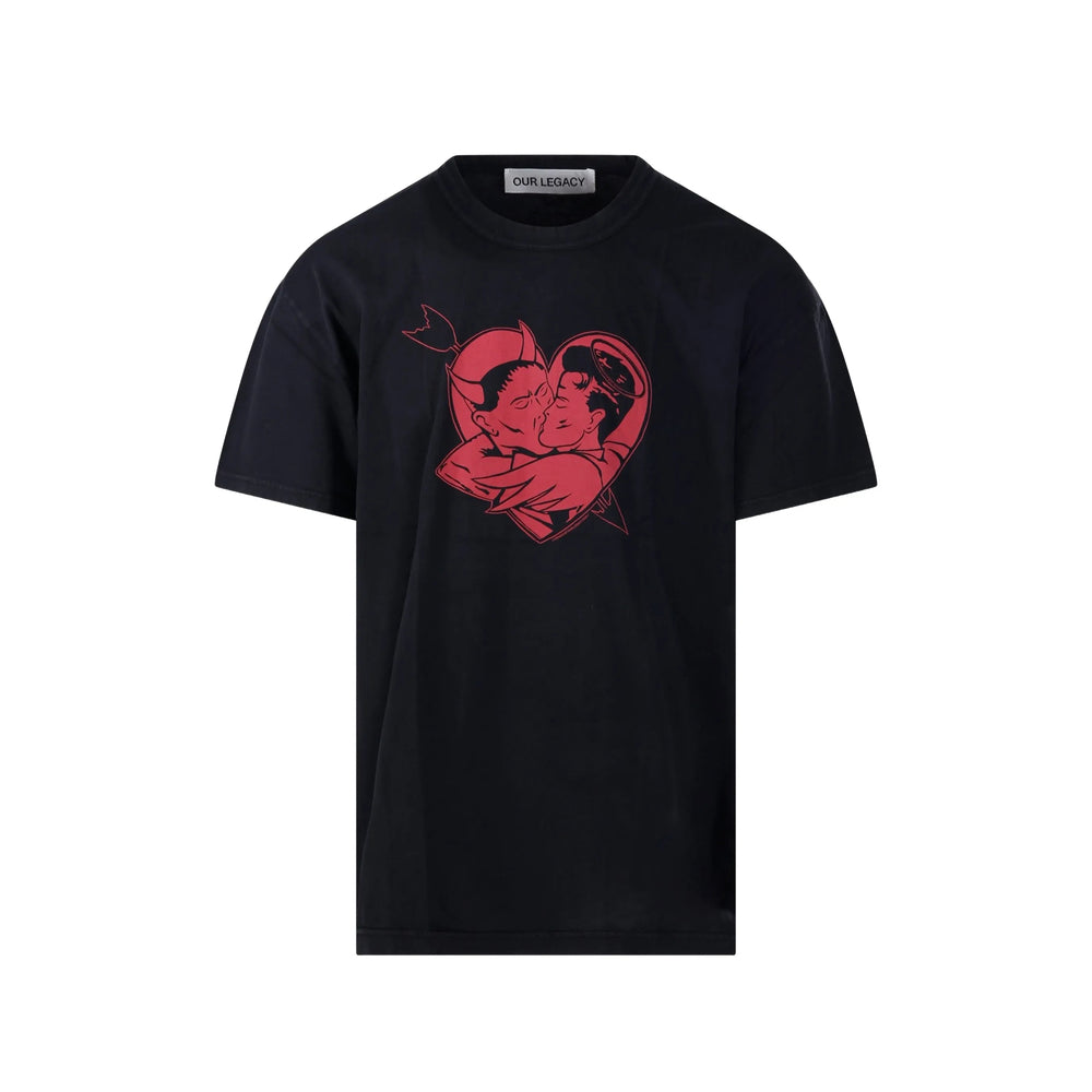 Our Legacy Black T-Shirts & Vests - T-Shirts Men OUR LEGACY