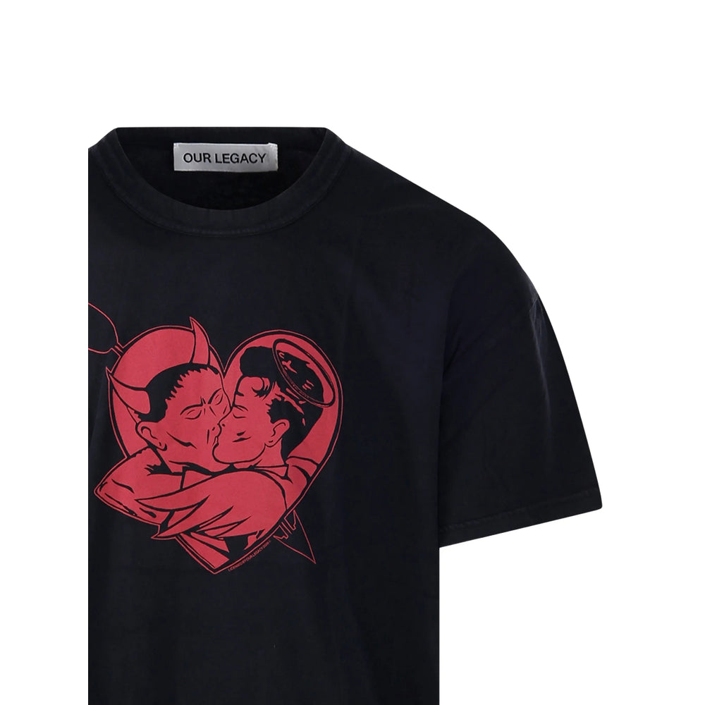 Our Legacy Black T-Shirts & Vests - T-Shirts Men OUR LEGACY