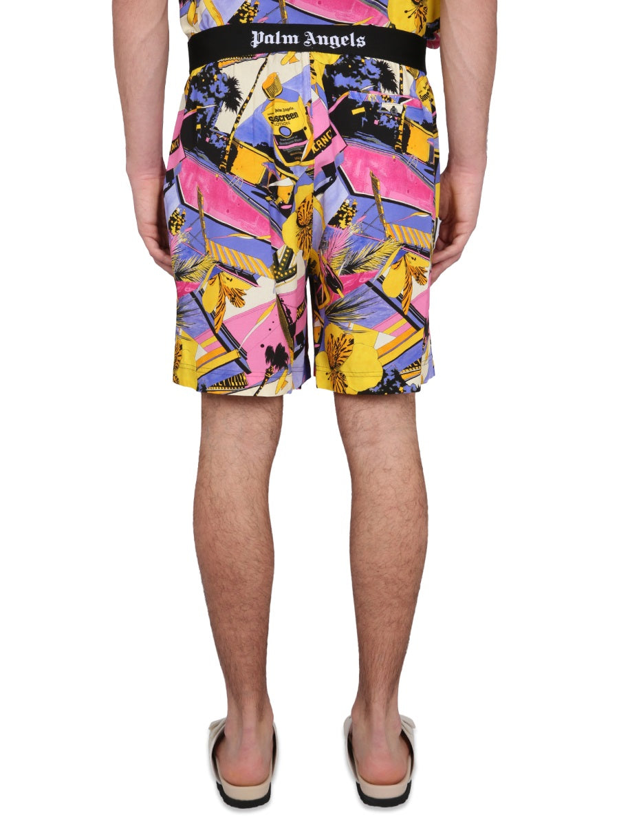 Palm Angels Men Miami Bermuda PALM ANGELS