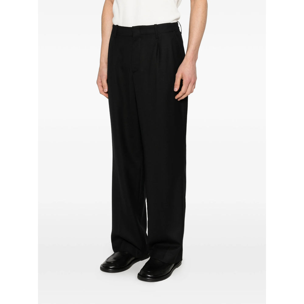 Our Legacy Black Trousers - Wide-Leg Trousers Men OUR LEGACY
