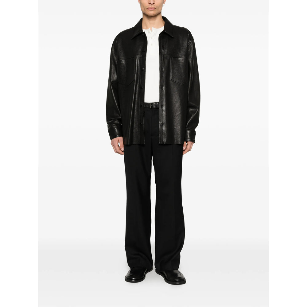 Our Legacy Black Trousers - Wide-Leg Trousers Men OUR LEGACY