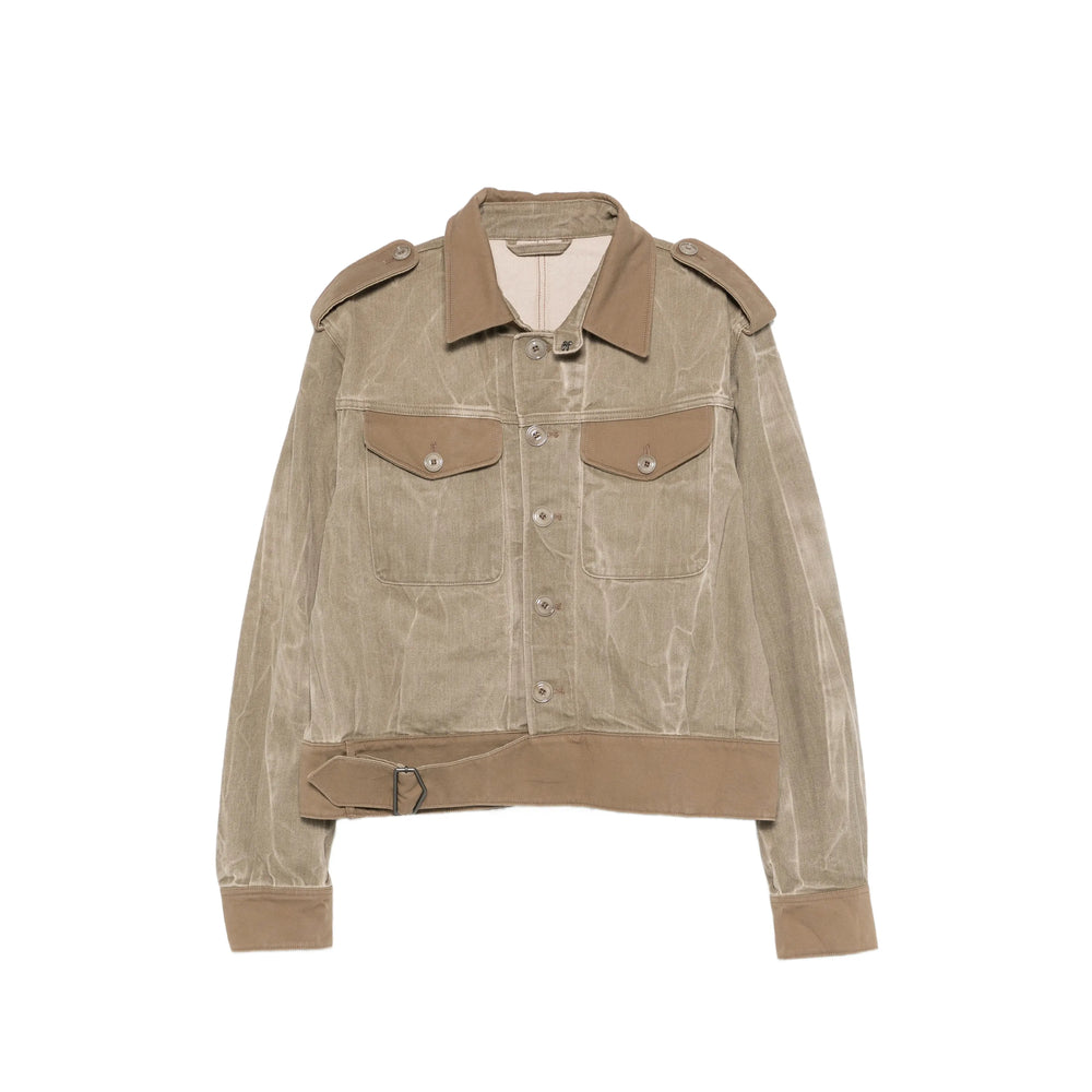 Our Legacy Green Jackets - Denim Jackets Men OUR LEGACY