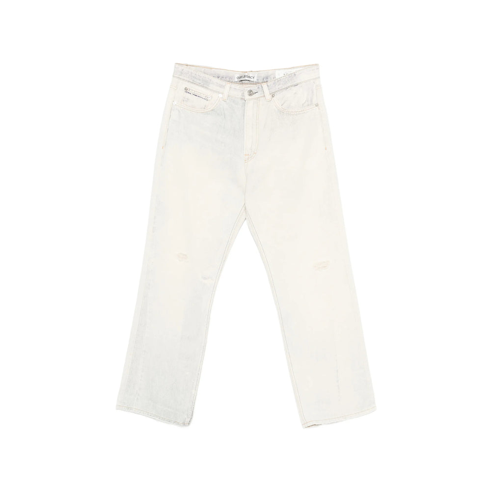 Our Legacy White Denim - Regular & Straight-Leg Jeans Men OUR LEGACY