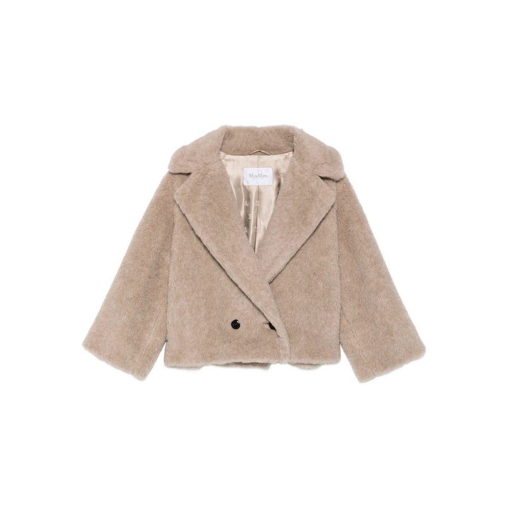 Max Mara Neutrals Coats - Double Breasted & Peacoats Women MAX MARA