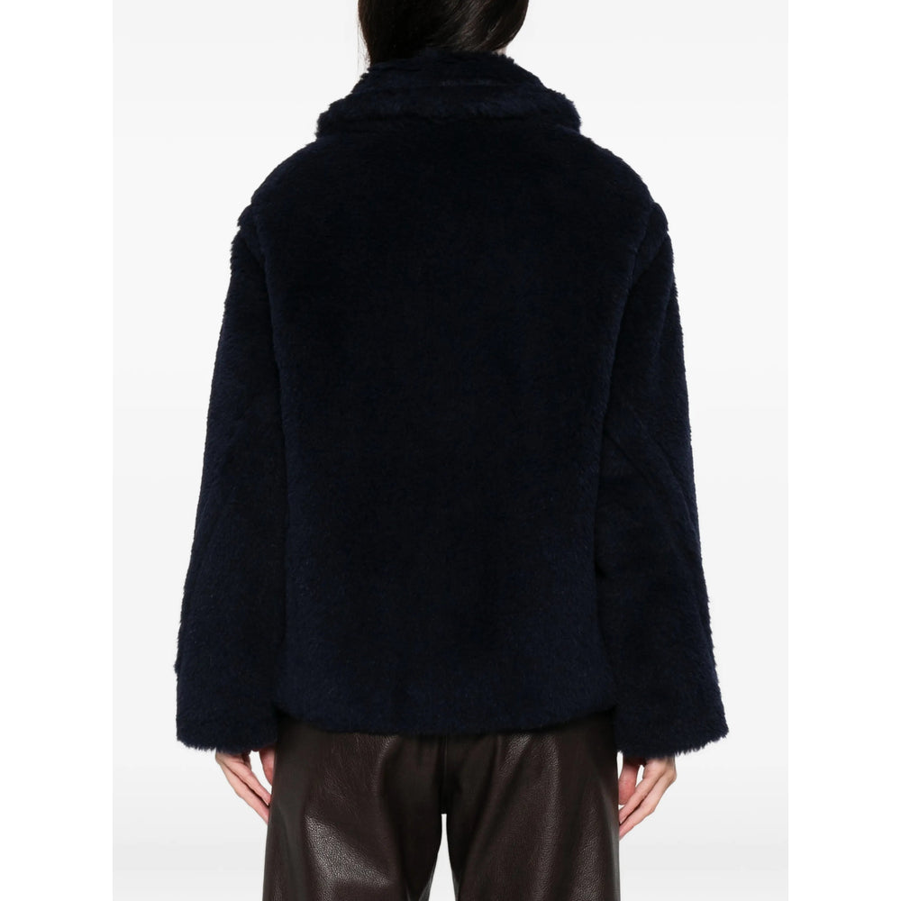 Max Mara Blue Jackets - Faux Fur & Shearling Jackets Women MAX MARA