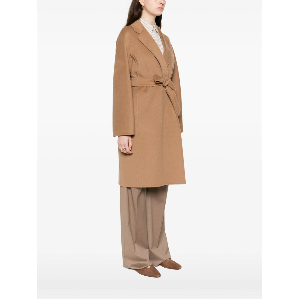 Max Mara Brown Coats Women MAX MARA