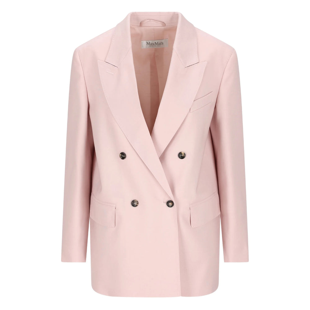 Max Mara Pink Jackets - Blazers Women MAX MARA