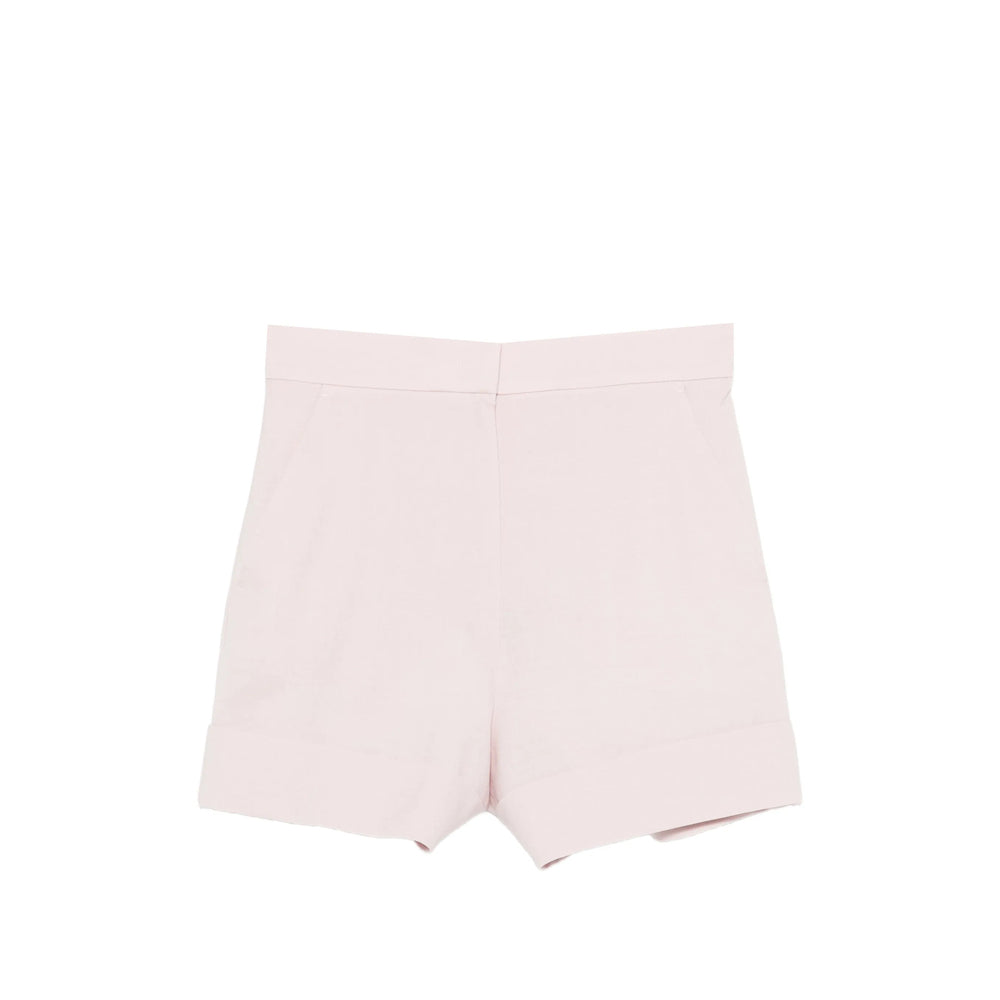 Max Mara Pink Shorts - Tailored Shorts Women MAX MARA