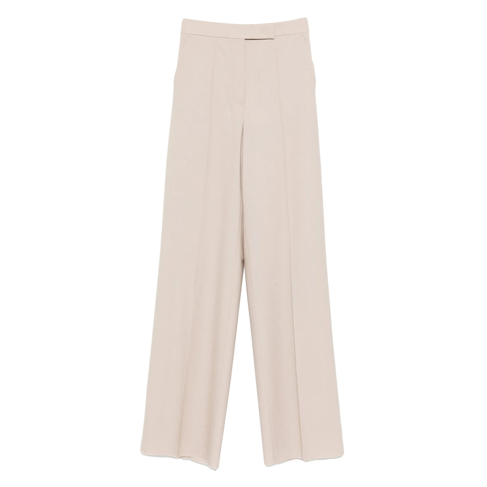 Max Mara Neutrals Trousers - Straight Trousers Women MAX MARA