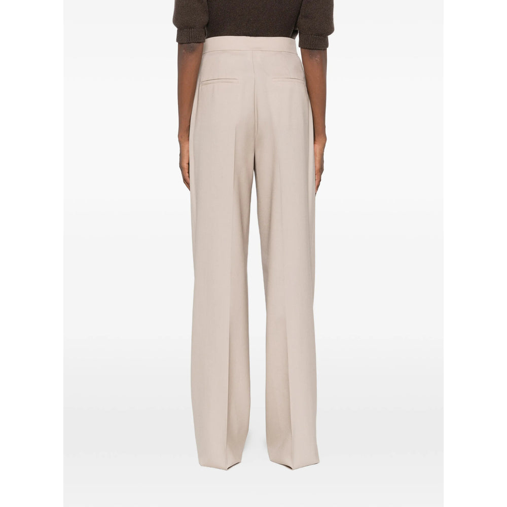 Max Mara Neutrals Trousers - Straight Trousers Women MAX MARA