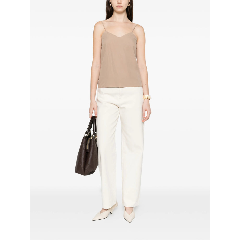 Max Mara Neutrals Tops - Vests & Tank Tops Women MAX MARA