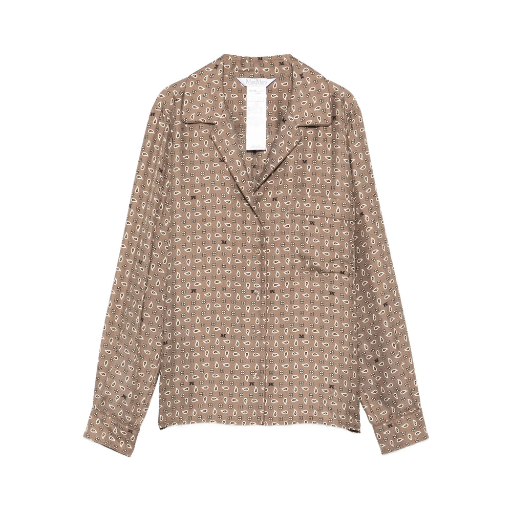 Max Mara Brown Tops - Shirts Women MAX MARA