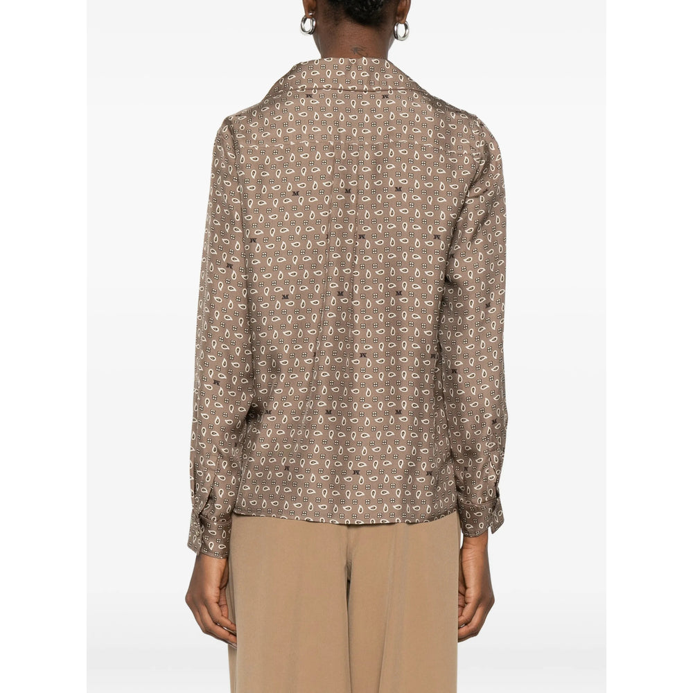 Max Mara Brown Tops - Shirts Women MAX MARA
