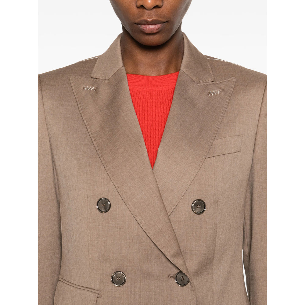 Max Mara Brown Jackets - Blazers Women MAX MARA