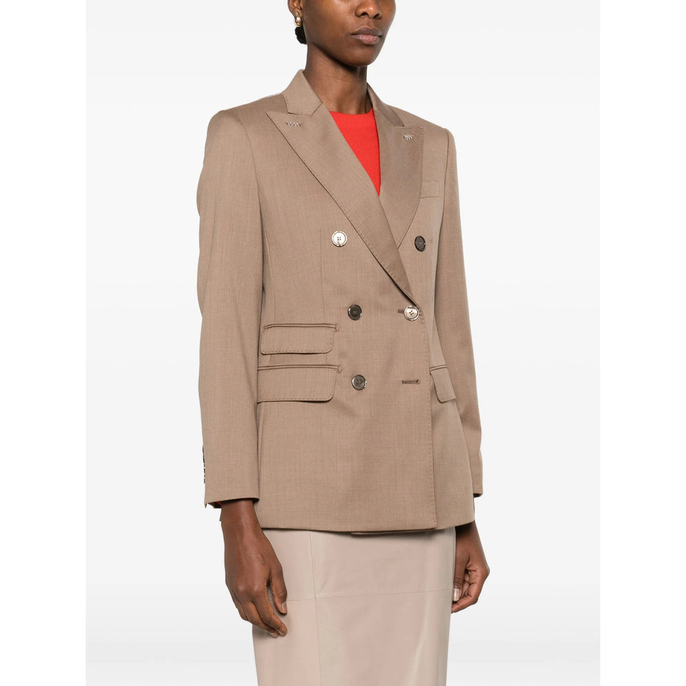 Max Mara Brown Jackets - Blazers Women MAX MARA