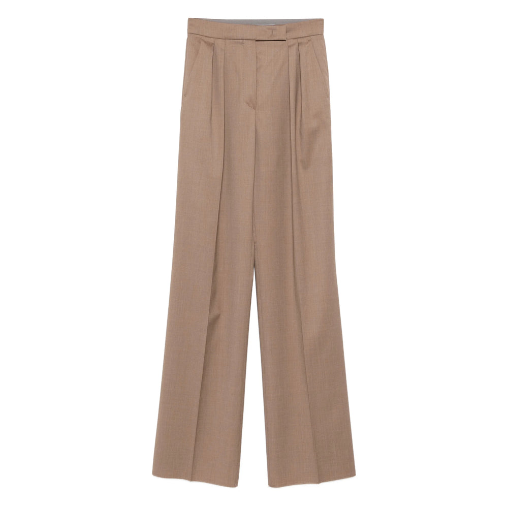 Max Mara Neutrals Trousers - Straight Trousers Women MAX MARA