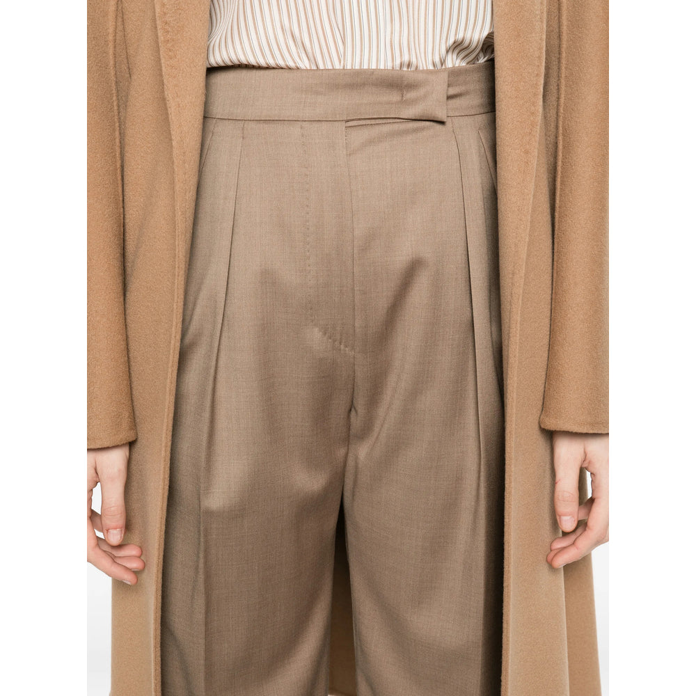 Max Mara Neutrals Trousers - Straight Trousers Women MAX MARA