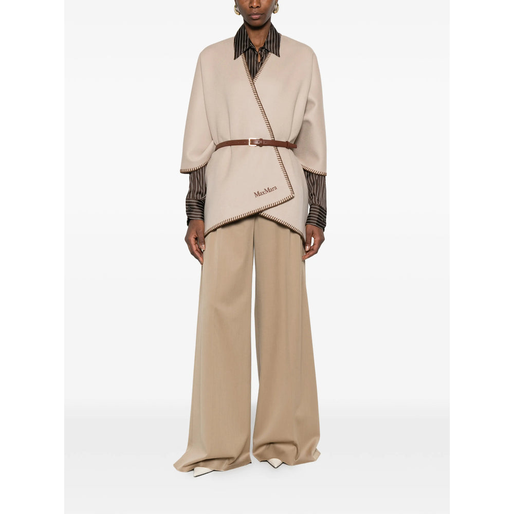 Max Mara Neutrals Trousers - Palazzo Pants Women MAX MARA