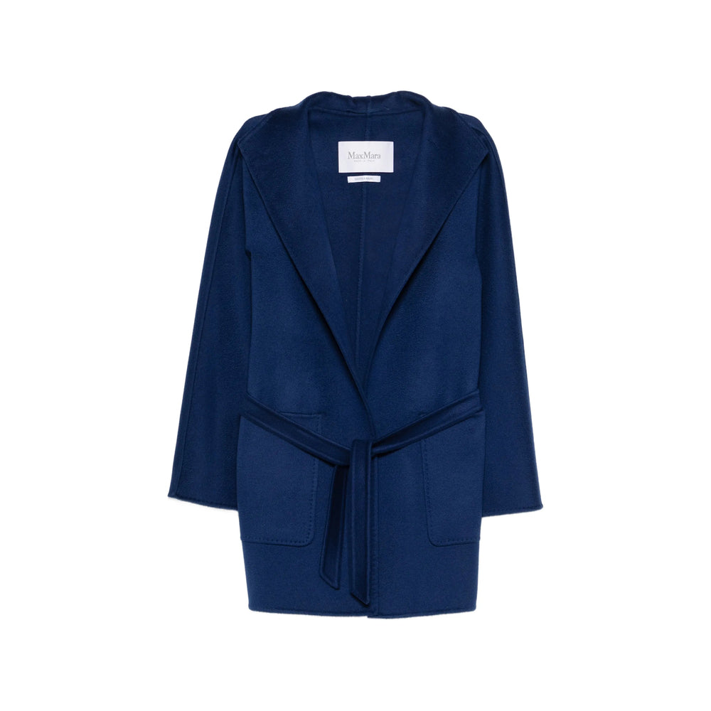 Max Mara Blue Coats - Oversized Coats Women MAX MARA