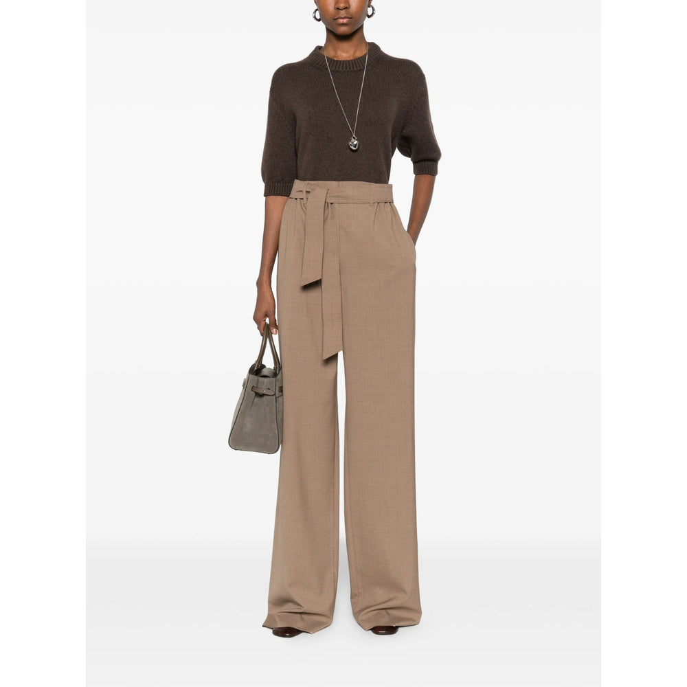 Max Mara Brown Trousers - Tailored Trousers Women MAX MARA