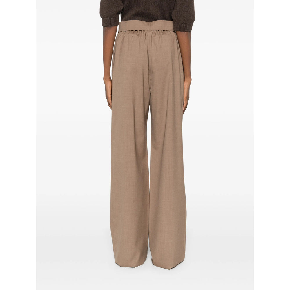 Max Mara Brown Trousers - Tailored Trousers Women MAX MARA