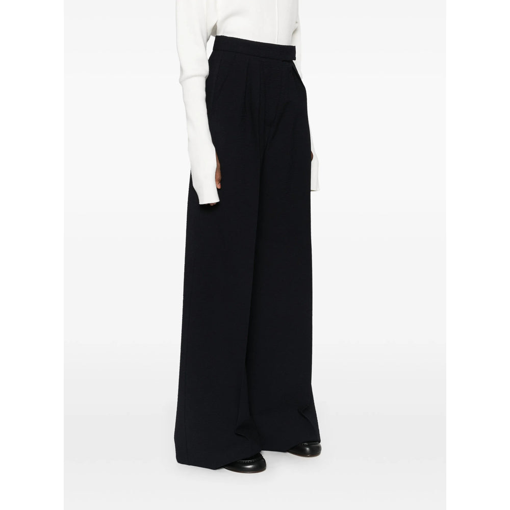 Max Mara Blue Trousers - Palazzo Pants Women MAX MARA