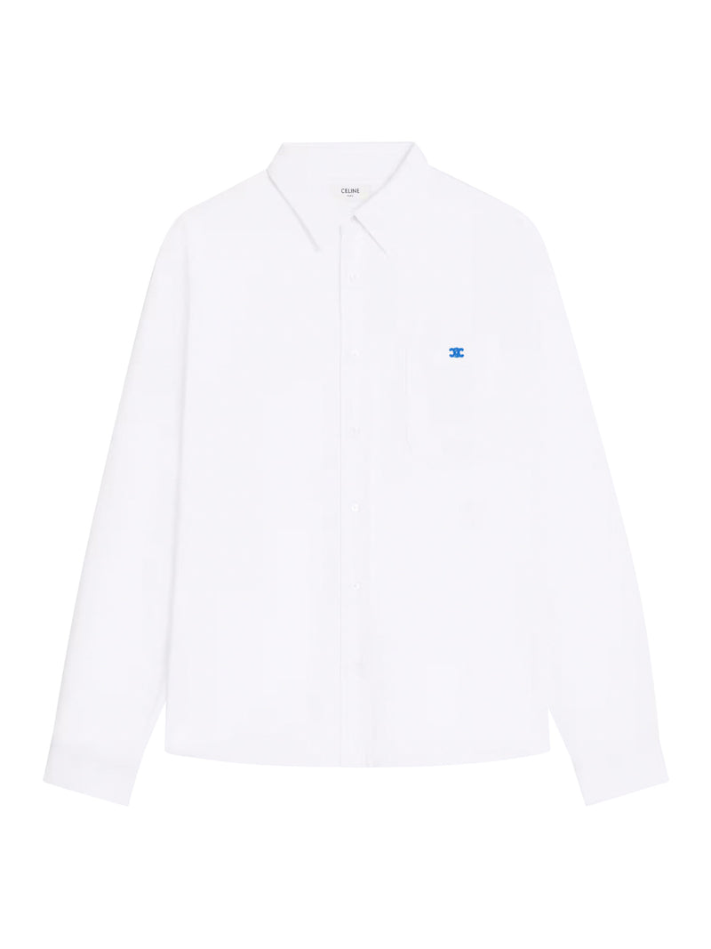 Celine Men Cotton Denim Overshirt CELINE