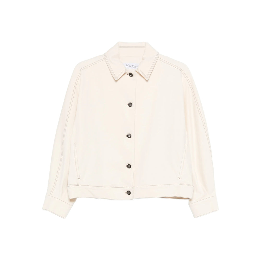 Max Mara Neutrals Jackets - Denim Jackets Women MAX MARA