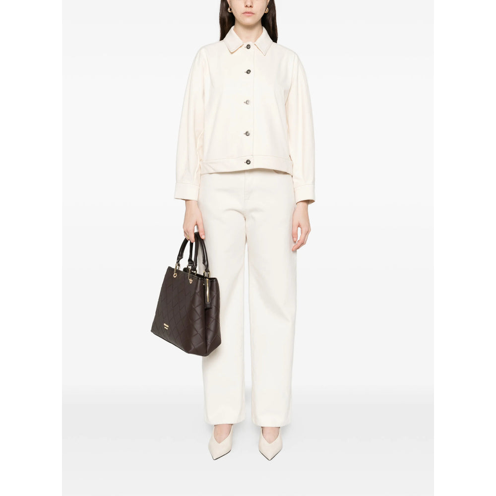 Max Mara Neutrals Jackets - Denim Jackets Women MAX MARA