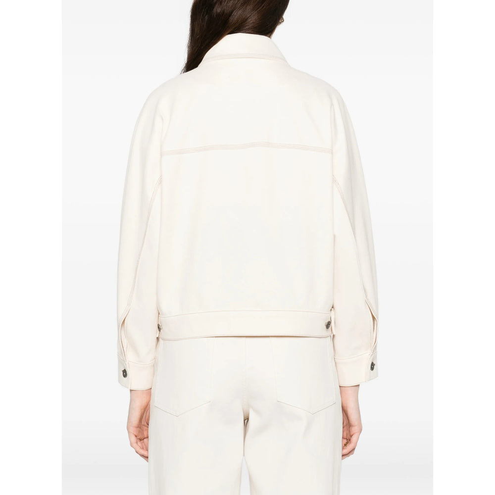Max Mara Neutrals Jackets - Denim Jackets Women MAX MARA